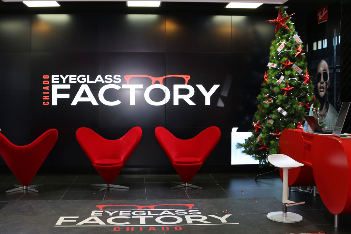 Neste Natal, óculos Ray-Ban a preços convidativos na Chiado Eyeglass Factory!