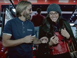 Pedro Guedes e Kelly Baron