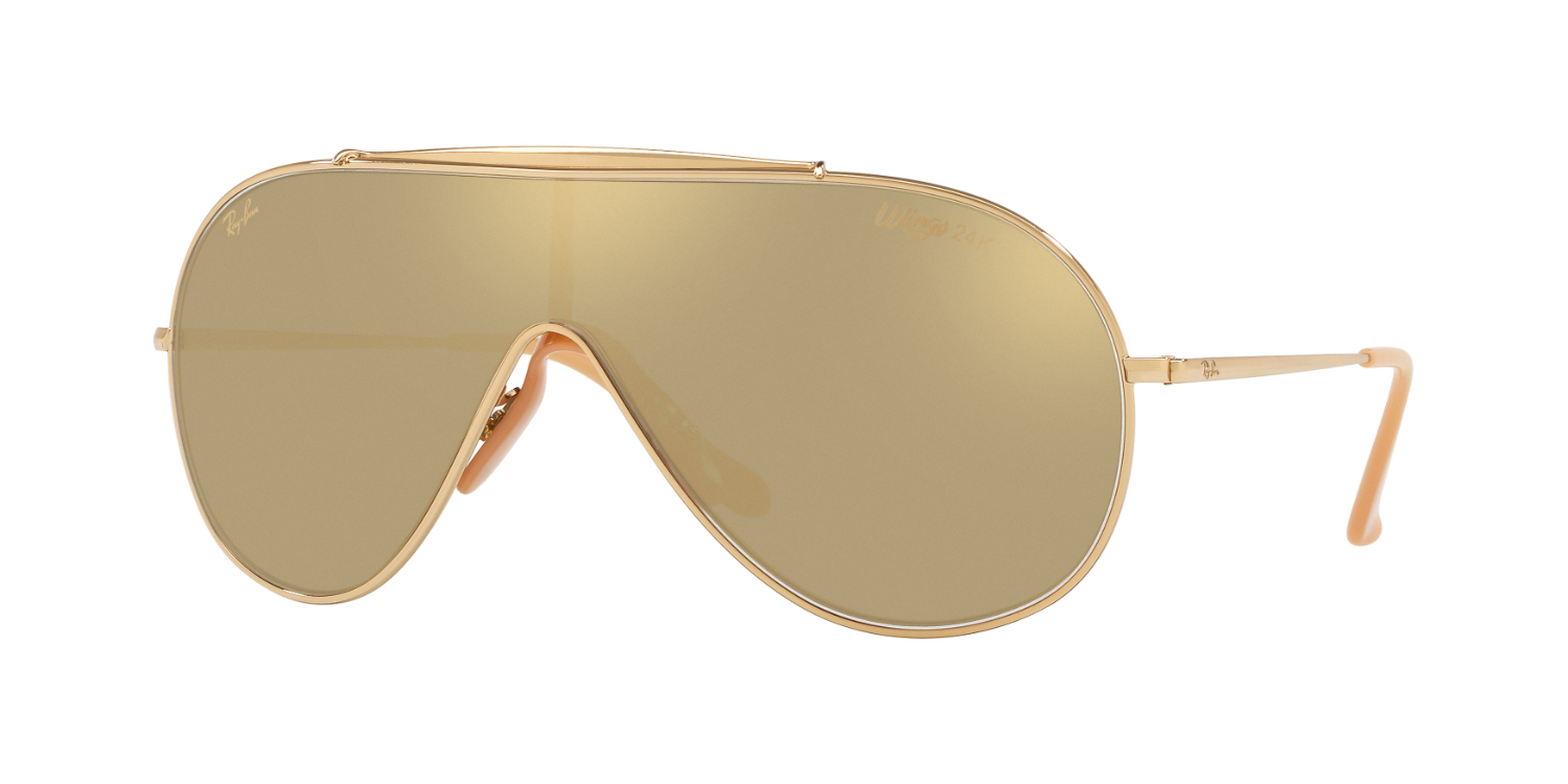 Ray-Ban Golden Wings: 500 peças banhadas a ouro em edição limitada!