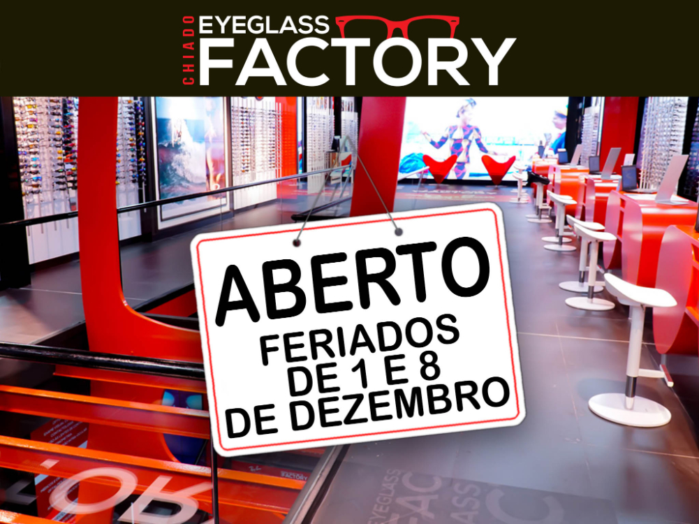 Estamos abertos no feriado de 8 de dezembro!