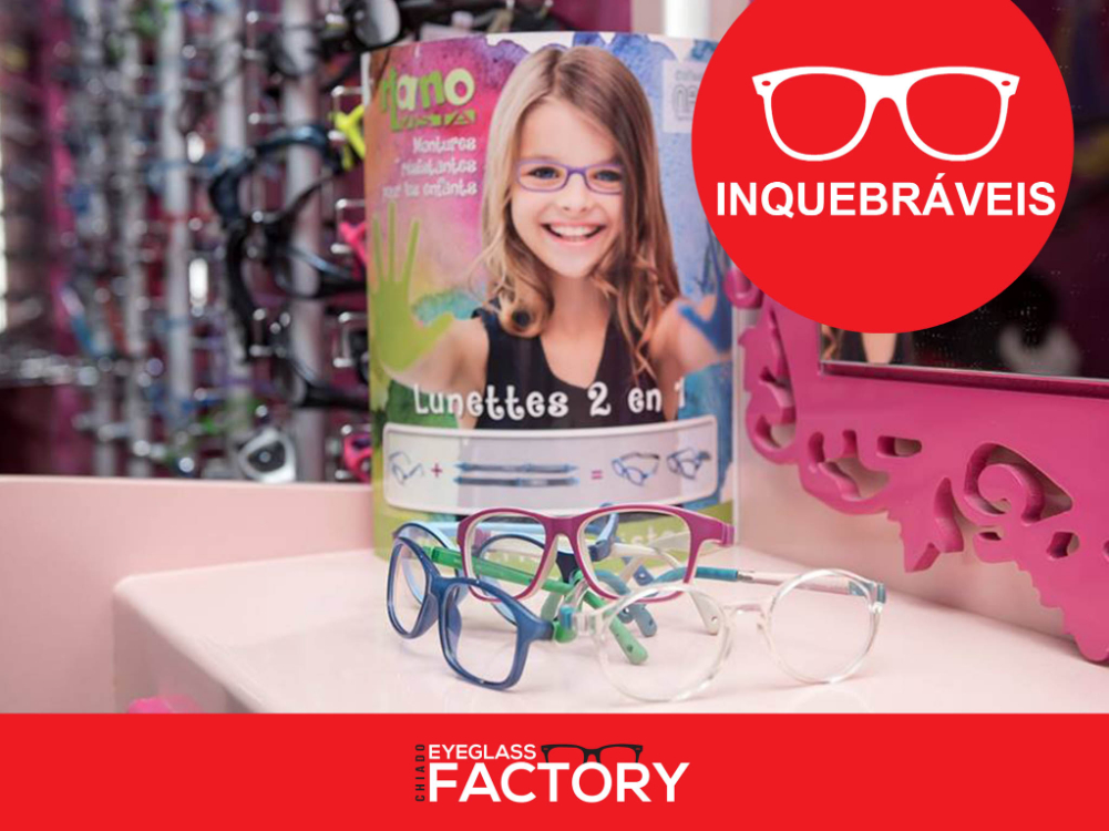 Sabia que os óculos Nano Vista são tão resistentes que chegam a ser “indestrutíveis”?