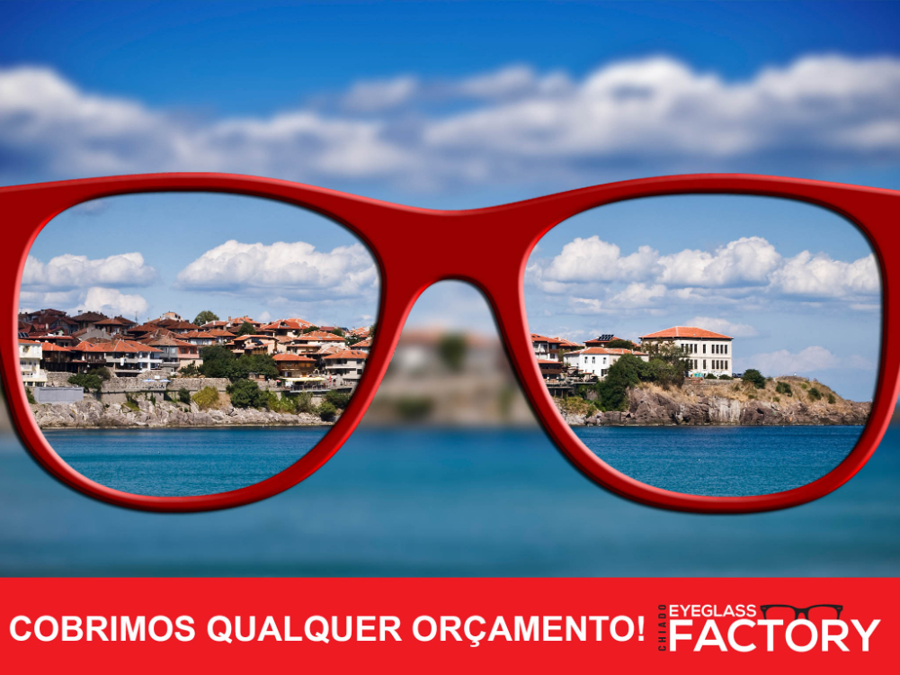 Veja o mundo com outros olhos e uma melhor visão: cobrimos qualquer orçamento!