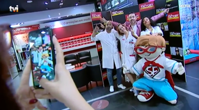 Selfie na Chiado Eyeglass Factory