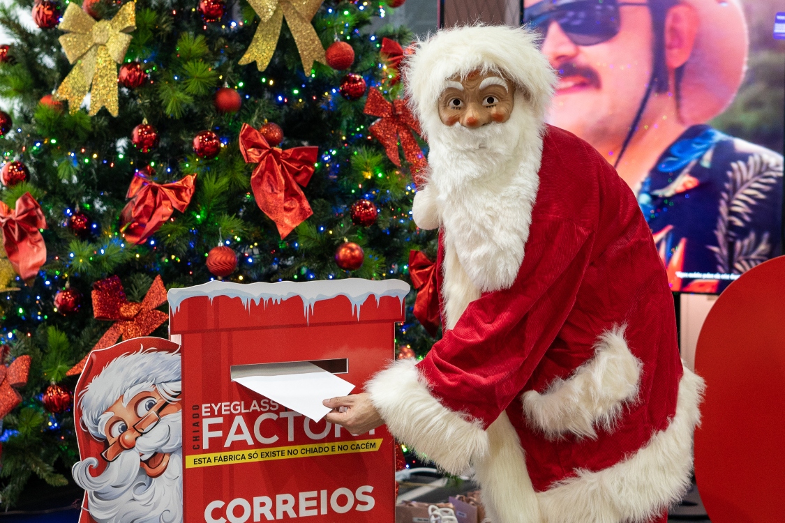 Já sabe o que temos na nossa ótica? Isso mesmo, o correio do Pai Natal!