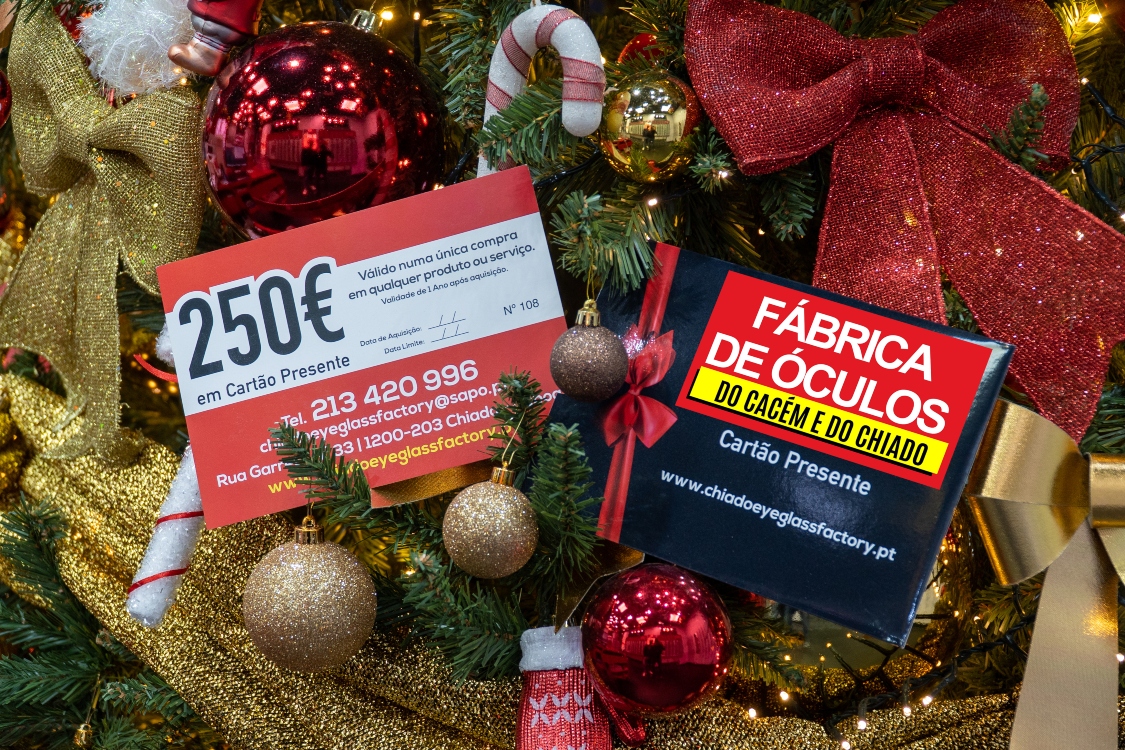 Neste Natal, poupe dinheiro e ganhe saúde com os nossos cartões-presentes!