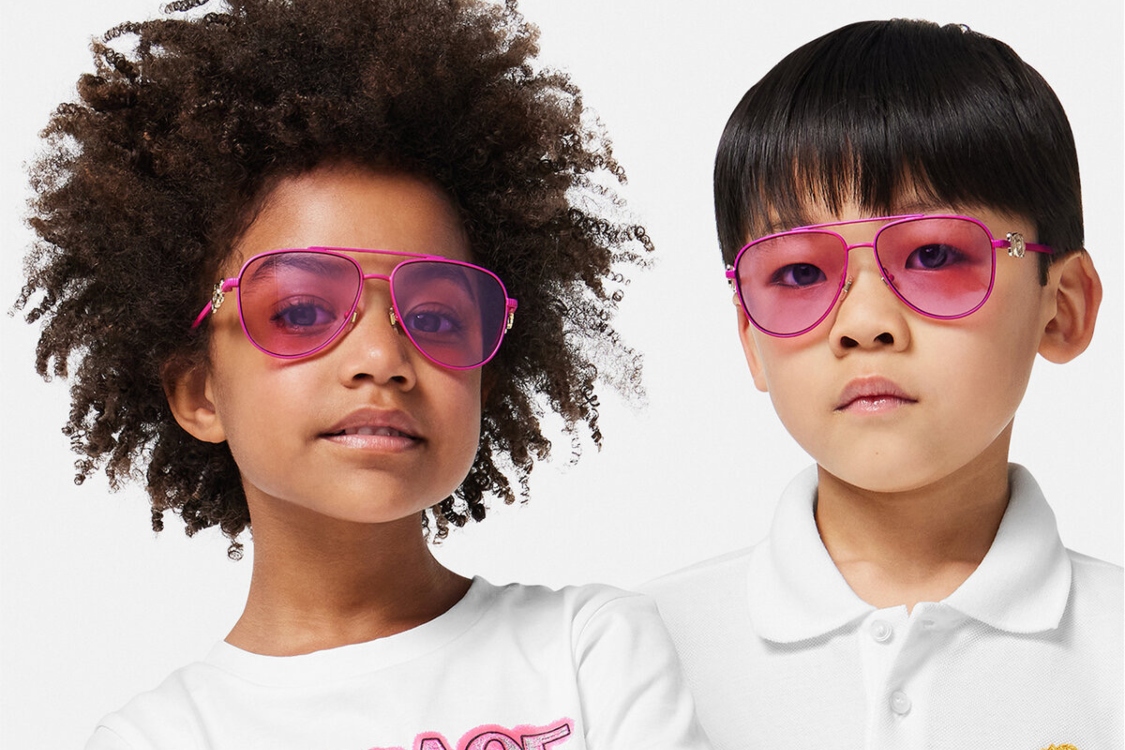 Versace: óculos cheios de estilo para os mais pequenos!