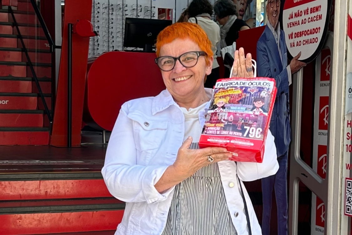 Luísa Ortigoso renovou o olhar com lentes de contacto… e seguiu importantes dicas!